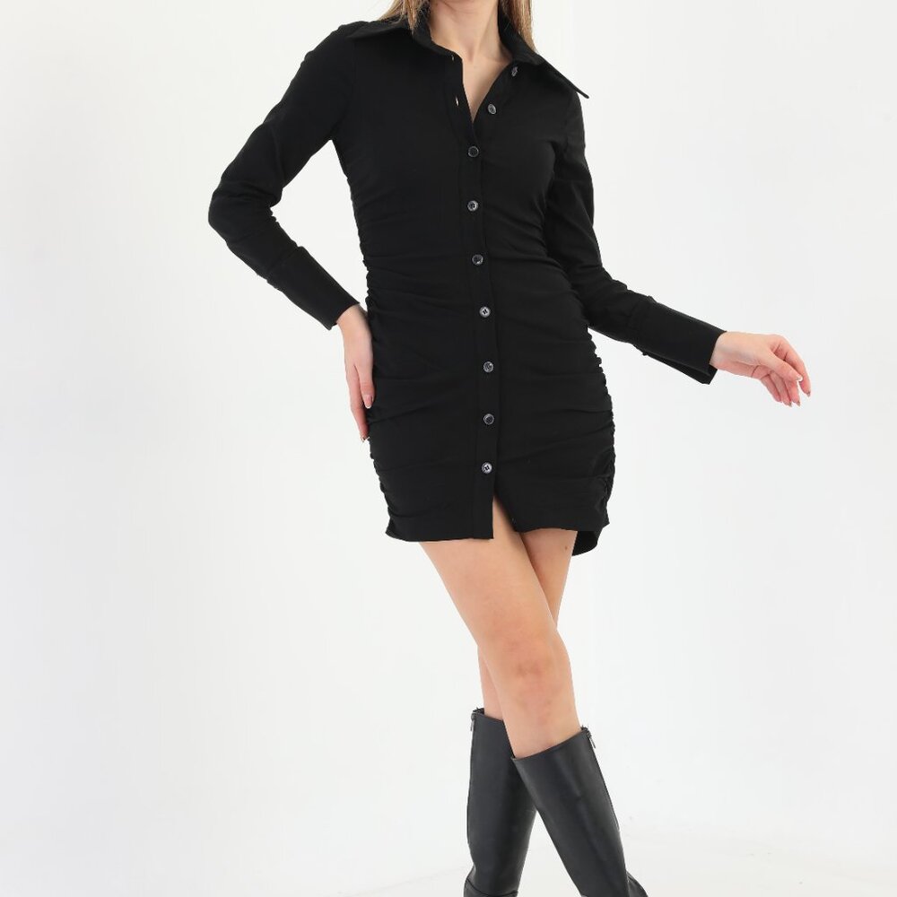 Pleated Fit Dress - Picture 5 of 7